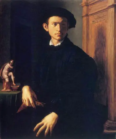 Portrait of a Young Man with a Lute Bronzino